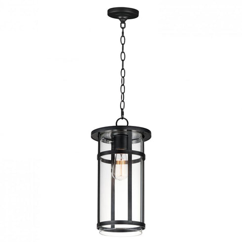 Maxim Clyde Vivex Outdoor Pendant in Black Finish Model: 40629CLBK
