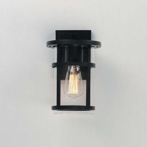 Maxim Clyde Vivex Outdoor Wall Mount in Black Finish Model: 40622CLBK