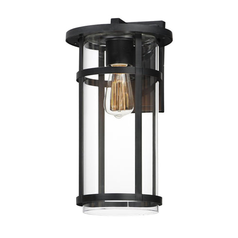 Maxim Clyde Vivex Outdoor Wall Mount in Black Finish Model: 40625CLBK