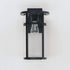 Maxim Clyde Vivex Outdoor Wall Mount in Black Finish Model: 40625CLBK