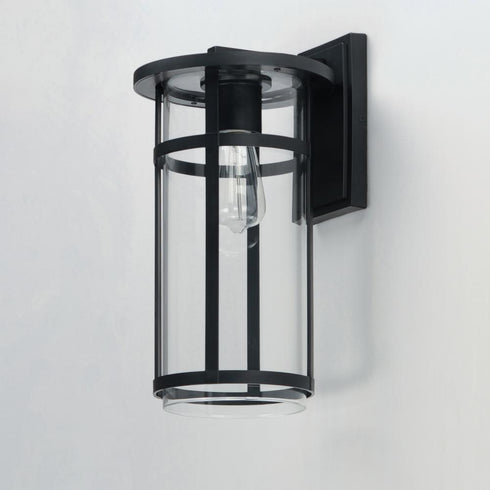 Maxim Clyde Vivex Outdoor Wall Mount in Black Finish Model: 40625CLBK