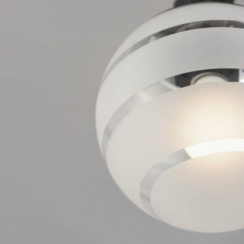Maxim Copacabana Semi Flush Mount in Black Finish Model: 12441CLFTBK