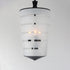 Maxim Copacabana Single Pendant in Black Finish Model: 12443CLFTBK