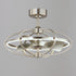 Maxim Corona Fan Fandelight in Satin Nickel Finish Model: 61002SN