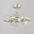 Maxim Corona Fan Fandelight in Satin Nickel Finish Model: 61002SN
