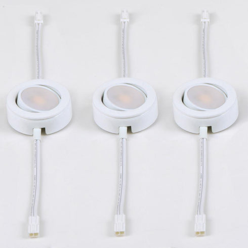 Maxim CounterMax MX-LD-AC CounterMax MX LD AC Under Cabinet Disc in White Finish Model: 53835WT