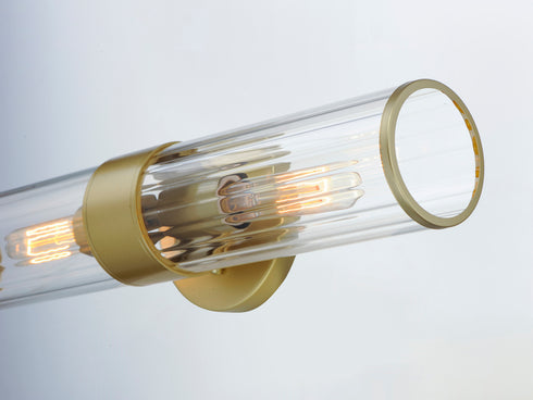 Maxim Crosby Wall Sconce in Satin Brass Finish Model: 11472CRSBR