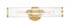 Maxim Crosby Wall Sconce in Satin Brass Finish Model: 11472CRSBR