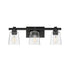 Maxim Cubos Wall Sconce in Black Finish Model: 21383CLBK