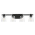 Maxim Cubos Wall Sconce in Black Finish Model: 21384CLBK