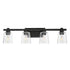 Maxim Cubos Wall Sconce in Black Finish Model: 21384CLBK