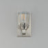 Maxim Cubos Wall Sconce in Satin Nickel Finish Model: 21381CLSN