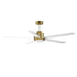 Maxim Daisy Indoor Ceiling Fan in Natural Aged Brass Finish Model: 88826WTNAB