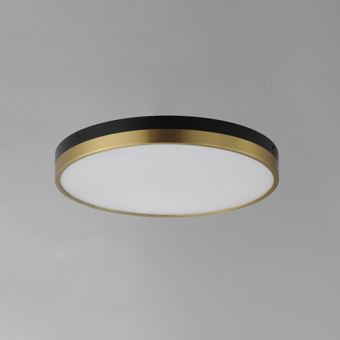 Maxim Dapper Flush Mount Model: 59704WTBKAB
