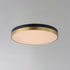 Maxim Dapper Flush Mount Model: 59704WTBKAB