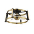 Maxim Darling Fandelight in Black / Natural Aged Brass Finish Model: 61022WTBKNAB