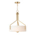 Maxim Dart Drum Pendant in Black Finish Model: 21287SWBK