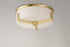Maxim Dart Flush Mount in Satin Brass Finish Model: 21280SWSBR