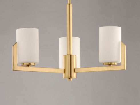 Maxim Dart Mini Chandelier in Satin Brass Finish Model: 21285SWSBR