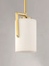Maxim Dart Mini Pendant in Satin Brass Finish Model: 91280SWSBR