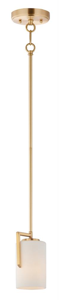 Maxim Dart Mini Pendant in Satin Brass Finish Model: 91280SWSBR
