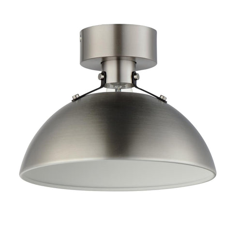 Maxim Dawn Semi Flush Mount in Antique Brass / Black Finish Model: 12040ABBK