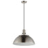 Maxim Dawn Single Pendant in Antique Brass / Black Finish Model: 12045ABBK