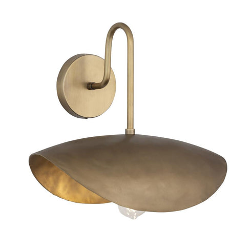 Maxim Denarii Wall Sconce in Natural Gold Finish Model: 31260NG