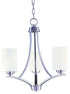 Maxim Deven Mini Chandelier in Satin Nickel Finish Model: 20033SWSN