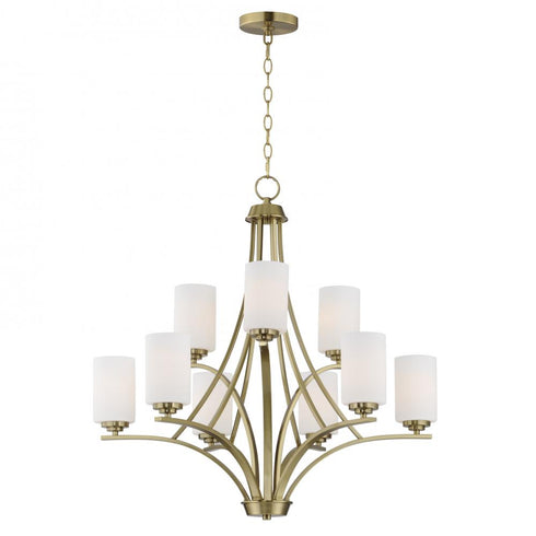 Maxim Deven Multi Tier Chandelier in Black Finish Model: 20036SWBK