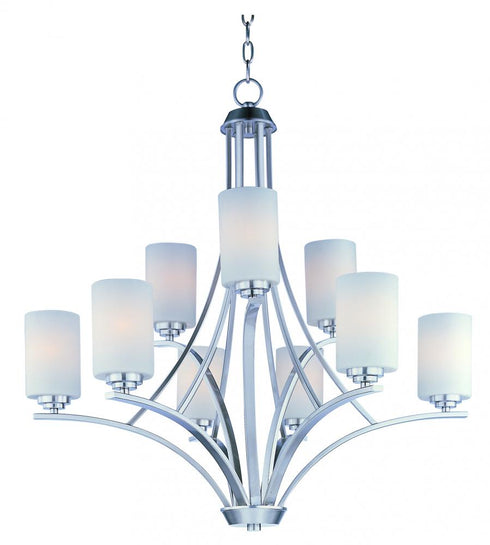 Maxim Deven Multi Tier Chandelier in Satin Nickel Finish Model: 20036SWSN