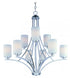 Maxim Deven Multi Tier Chandelier in Satin Nickel Finish Model: 20036SWSN