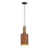 Maxim_discontinued Scout Single Pendant in Weathered Wood / Tan Leather Finish Model: 10092WWDTN