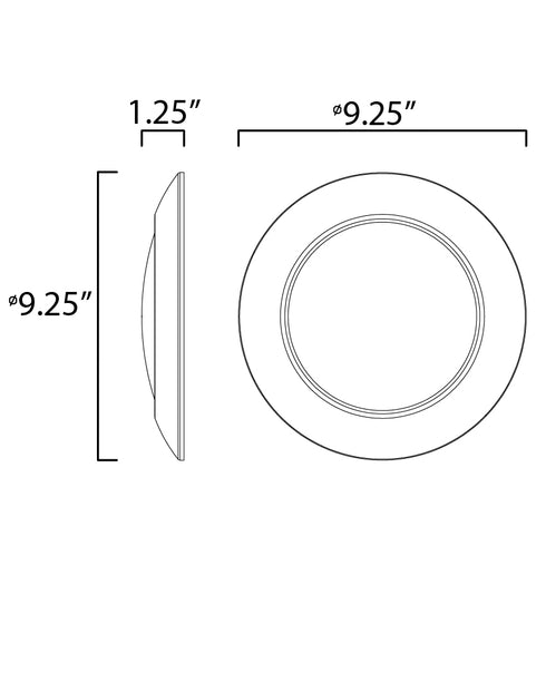 Maxim Diverse Flush Mount in Satin Nickel Finish Model: 57850WTSN