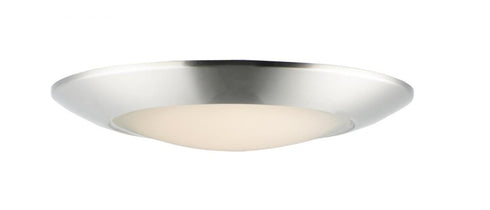 Maxim Diverse Flush Mount in Satin Nickel Finish Model: 57855WTSN