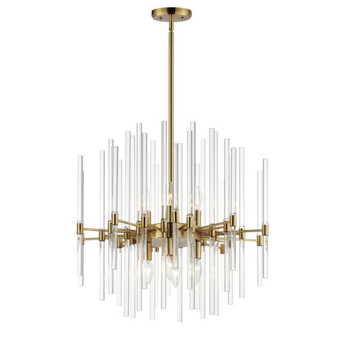 Maxim Divine Chandelier in Heritage Finish Model: 38405CLHR