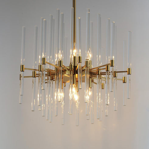Maxim Divine Chandelier in Heritage Finish Model: 38405CLHR