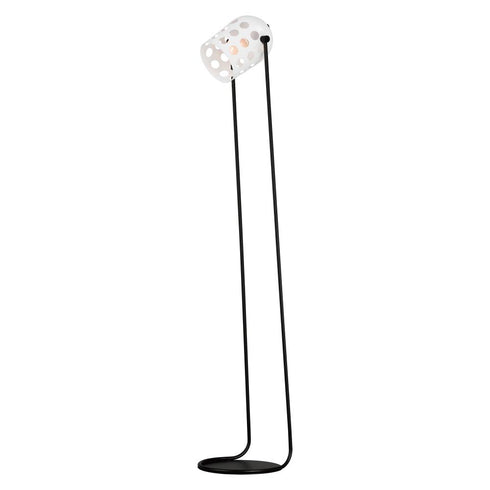 Maxim Dottie Floor Lamp in Black Finish Model: 21249WTBK
