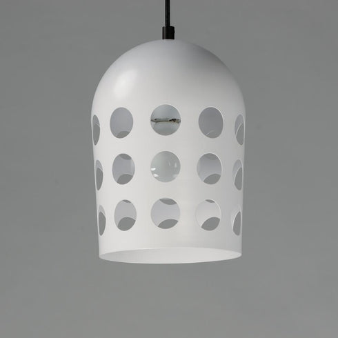 Maxim Dottie Single Pendant in Black Finish Model: 21242WTBK