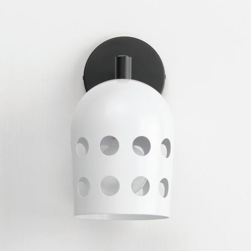 Maxim Dottie Wall Sconce in Black Finish Model: 21241WTBK
