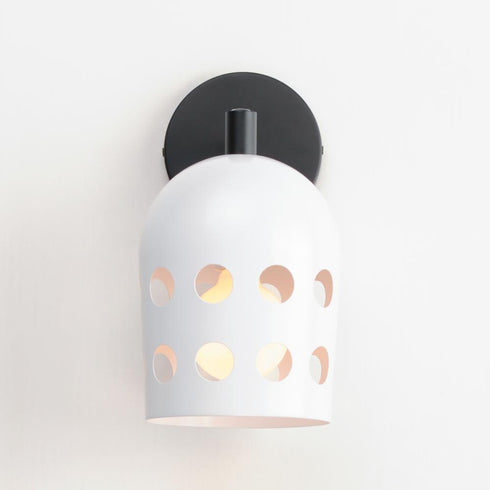 Maxim Dottie Wall Sconce in Black Finish Model: 21241WTBK