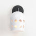 Maxim Dottie Wall Sconce in Black Finish Model: 21241WTBK