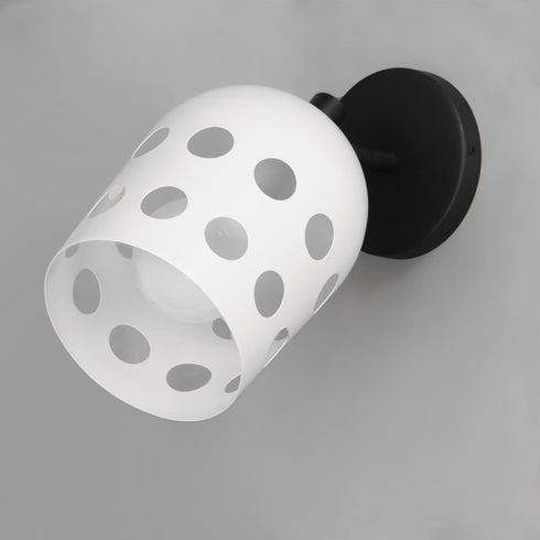 Maxim Dottie Wall Sconce in Black Finish Model: 21241WTBK