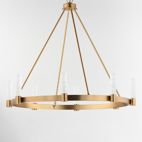 Maxim Duchess Chandelier in Natural Aged Brass Finish Model: 38446IBNAB