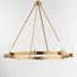 Maxim Duchess Chandelier in Natural Aged Brass Finish Model: 38446IBNAB