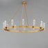 Maxim Duchess Chandelier in Natural Aged Brass Finish Model: 38448IBNAB