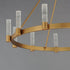 Maxim Duchess Chandelier in Natural Aged Brass Finish Model: 38448IBNAB