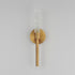 Maxim Duchess Wall Sconce in Natural Aged Brass Finish Model: 38441IBNAB