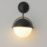 Maxim Duke Wall Sconce in Black/Weathered Brass Finish Model: 12416SWBKWBR