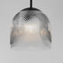 Maxim Dune Single Pendant in Black Finish Model: 15121CRBK